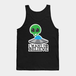 I Want To Believe Tank Top